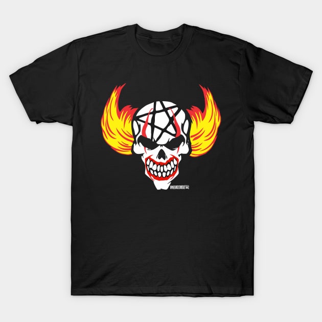 Demon Clown T-Shirt by neurozombie